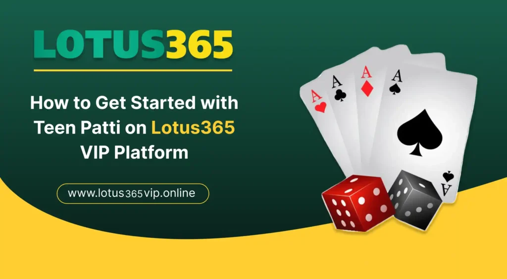 Teen Patti on lotus365