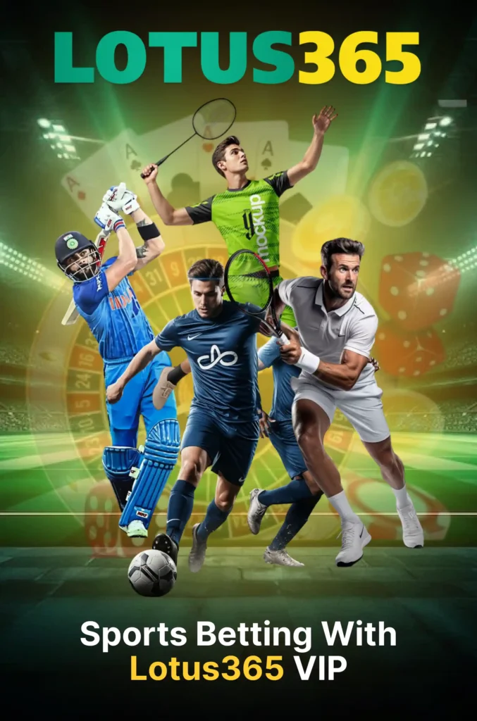 Sports betting with lotus365